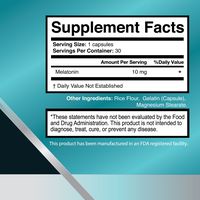 Melatonin Capsules 30 Count